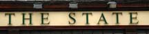 The State sign